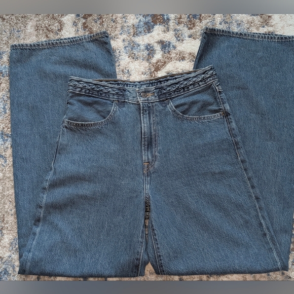 Levi’s Ribcage Wide Leg Jeans Blue High Rise - Picture 3 of 5